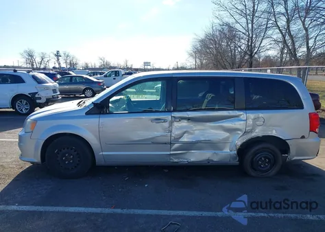 2012 Dodge Grand Caravan Se/Avp z USA, uszkodzony, nr VIN 2C4RDGBG0CR155690